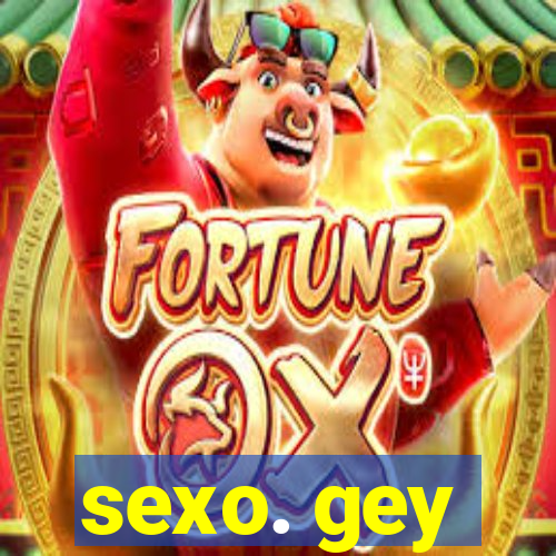 sexo. gey