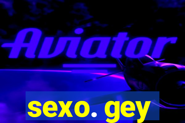 sexo. gey