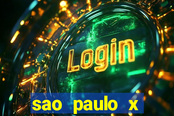sao paulo x palmeiras palpites