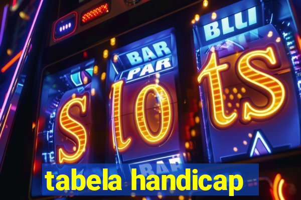 tabela handicap