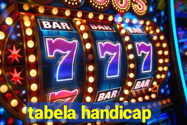 tabela handicap