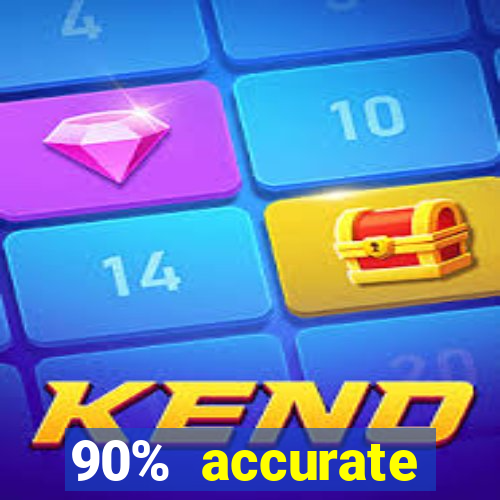 90% accurate football predictions