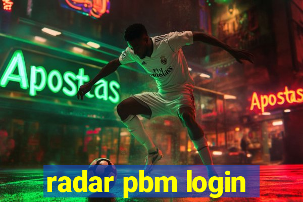 radar pbm login