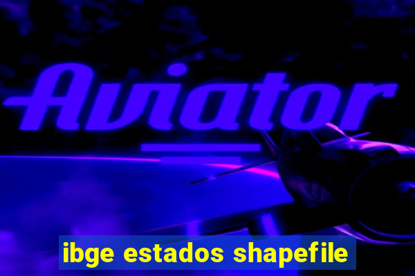 ibge estados shapefile