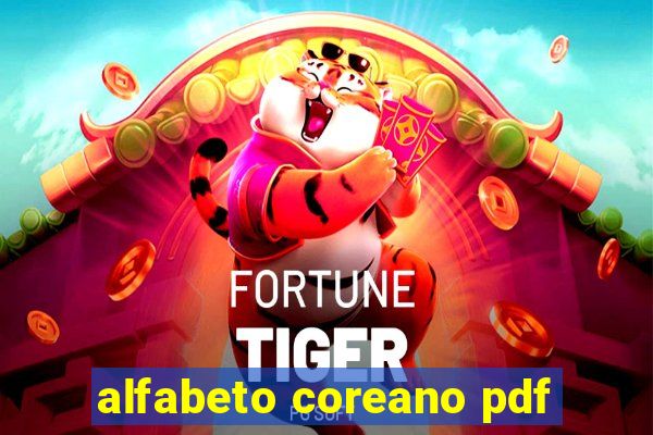 alfabeto coreano pdf