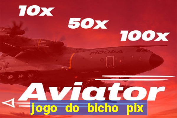 jogo do bicho pix da sorte