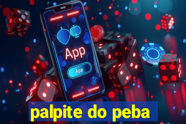 palpite do peba