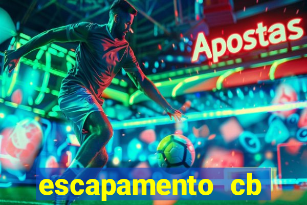 escapamento cb twister 250