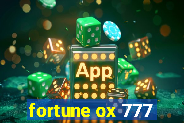 fortune ox 777