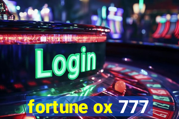 fortune ox 777
