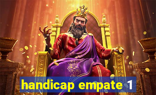 handicap empate 1