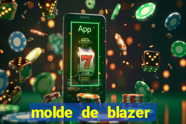 molde de blazer masculino para imprimir