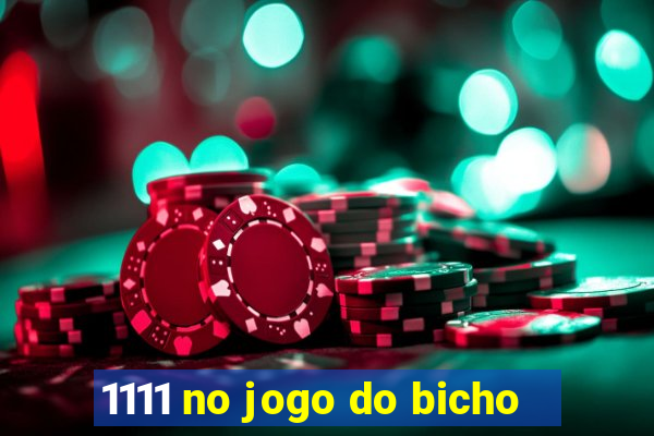 1111 no jogo do bicho
