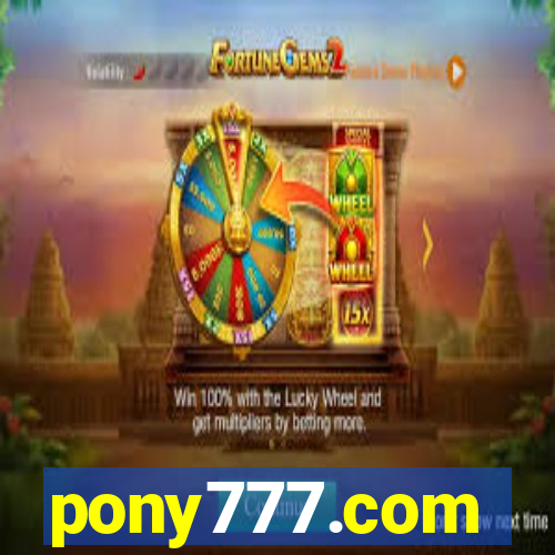 pony777.com