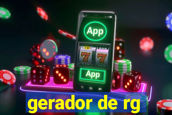 gerador de rg