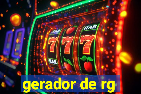 gerador de rg