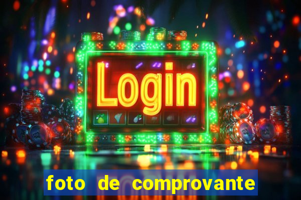 foto de comprovante de pix falso