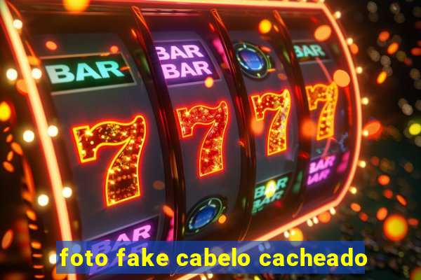 foto fake cabelo cacheado