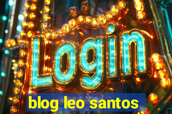 blog leo santos