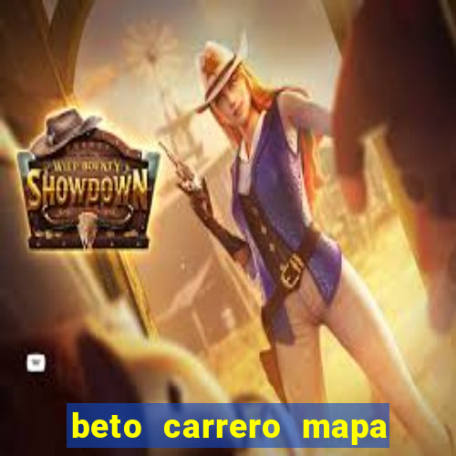 beto carrero mapa do parque