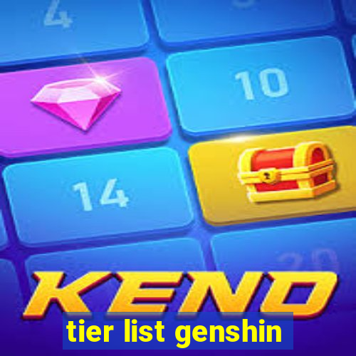 tier list genshin