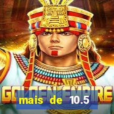 mais de 10.5 escanteios o que significa