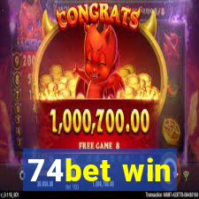 74bet win