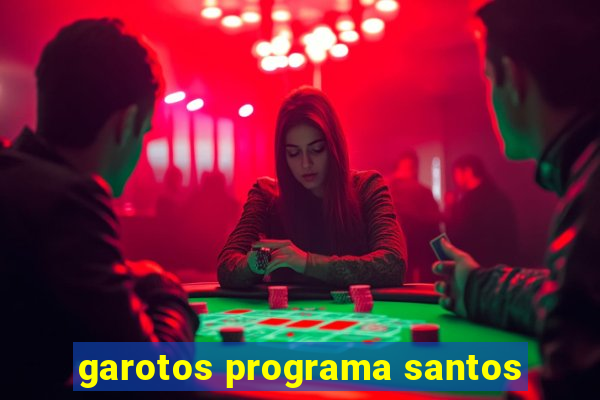 garotos programa santos