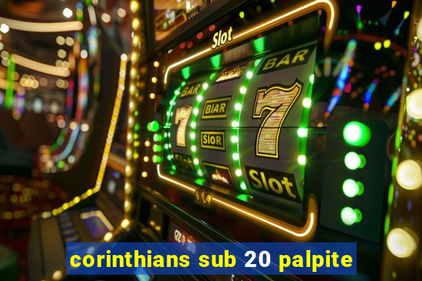 corinthians sub 20 palpite