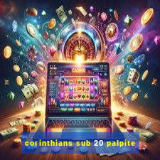 corinthians sub 20 palpite