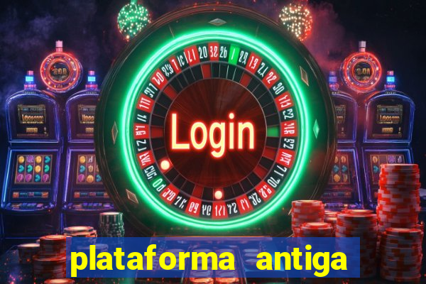 plataforma antiga de jogos