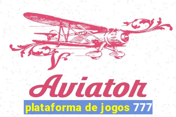 plataforma de jogos 777