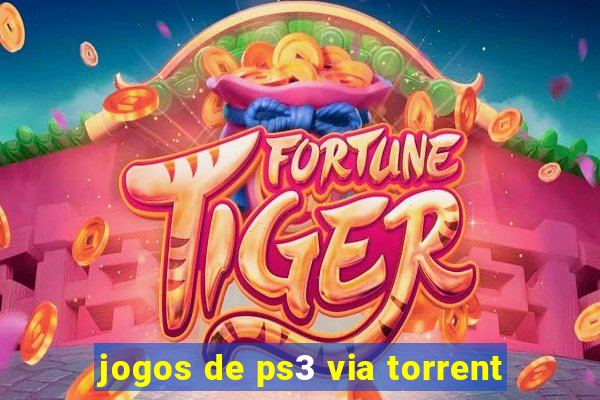 jogos de ps3 via torrent