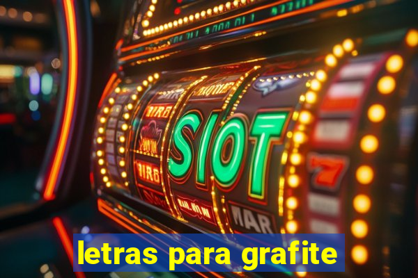 letras para grafite