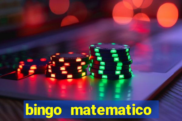bingo matematico para ensino medio