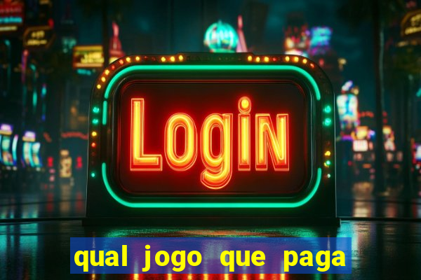 qual jogo que paga dinheiro de verdade pelo pix