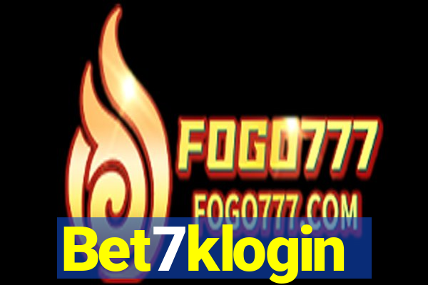 Bet7klogin