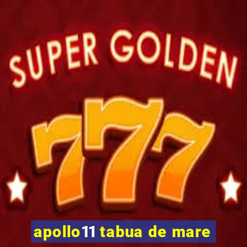 apollo11 tabua de mare