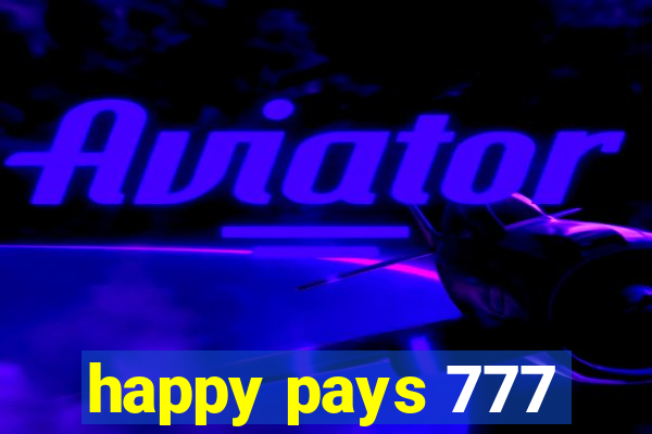happy pays 777