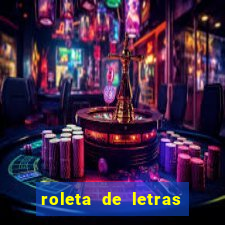 roleta de letras stop online