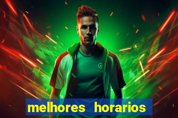 melhores horarios pagantes fortune tiger
