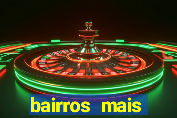 bairros mais perigosos de bh