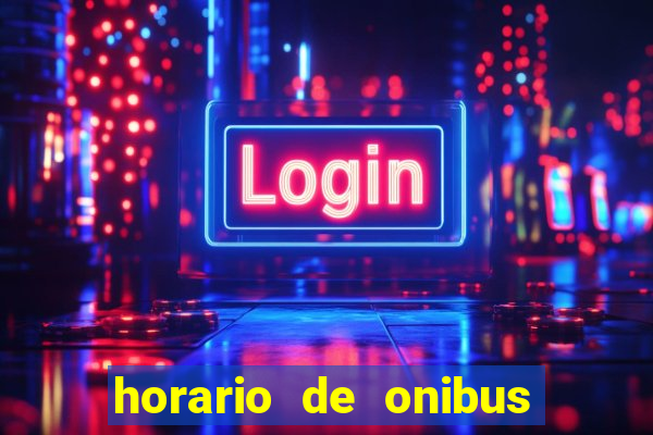 horario de onibus rio pardo rs