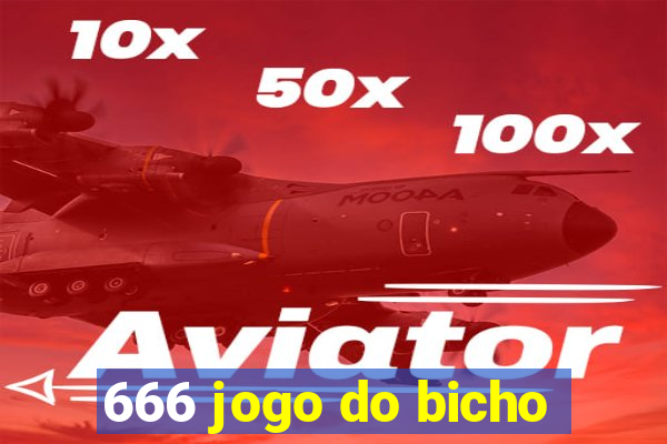 666 jogo do bicho