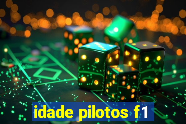 idade pilotos f1