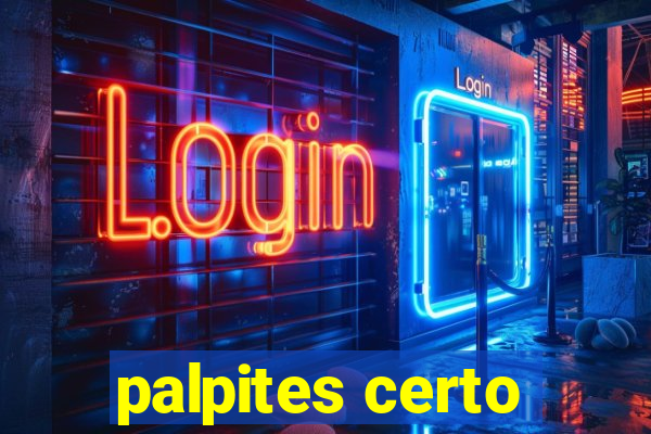 palpites certo