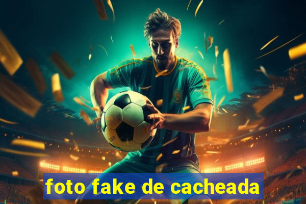foto fake de cacheada