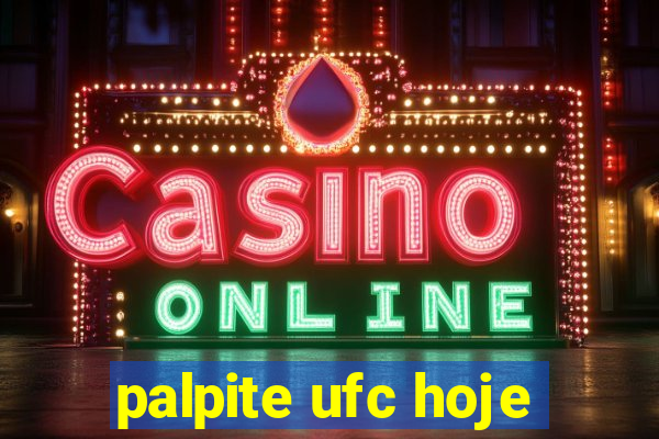 palpite ufc hoje