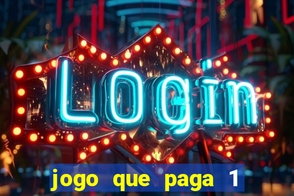 jogo que paga 1 real no pix