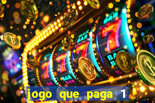 jogo que paga 1 real no pix
